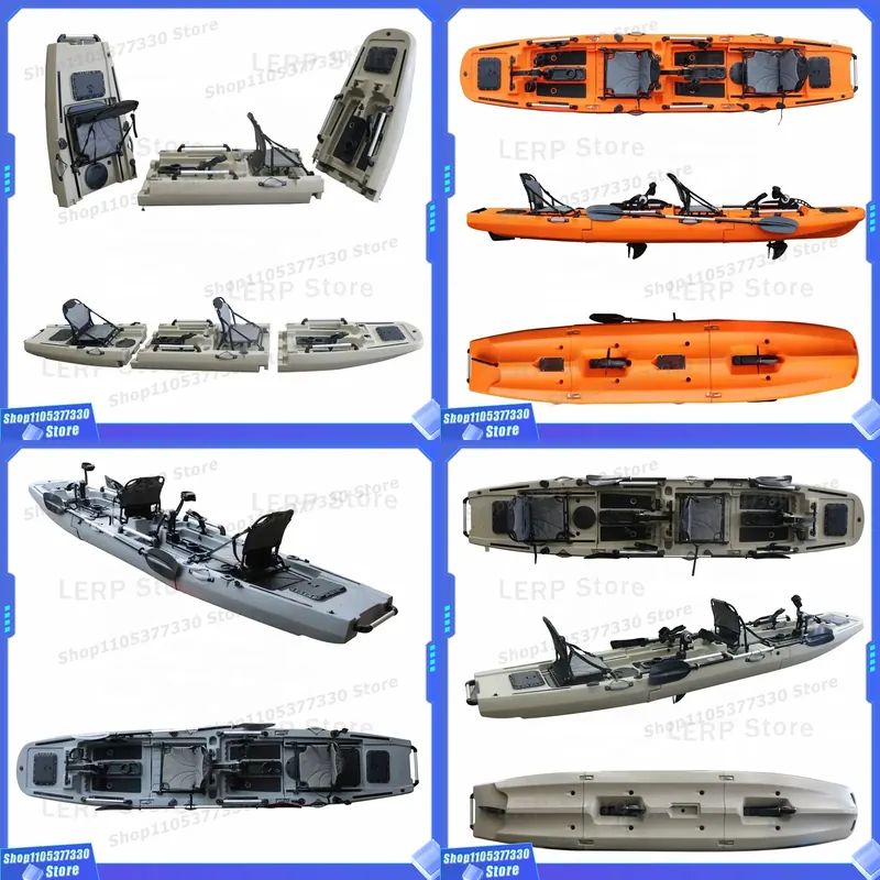 Fishing Kayak Sit In - Модульный двухместный рыболовный каяк 14,5 футов